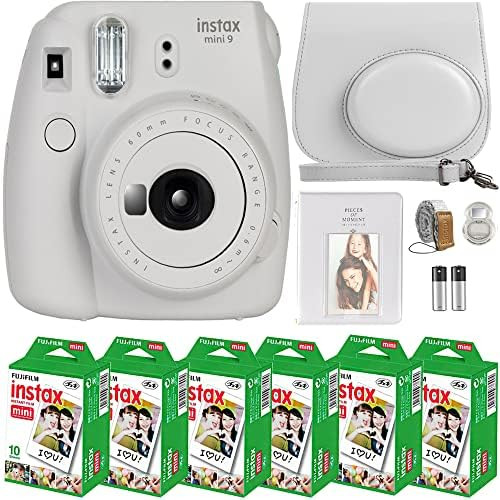 Fujifilm Instax Mini 11 Camera with Fujifilm Instant Mini Film (60 Sheets) Bundle with Deals Numb... | Amazon (US)