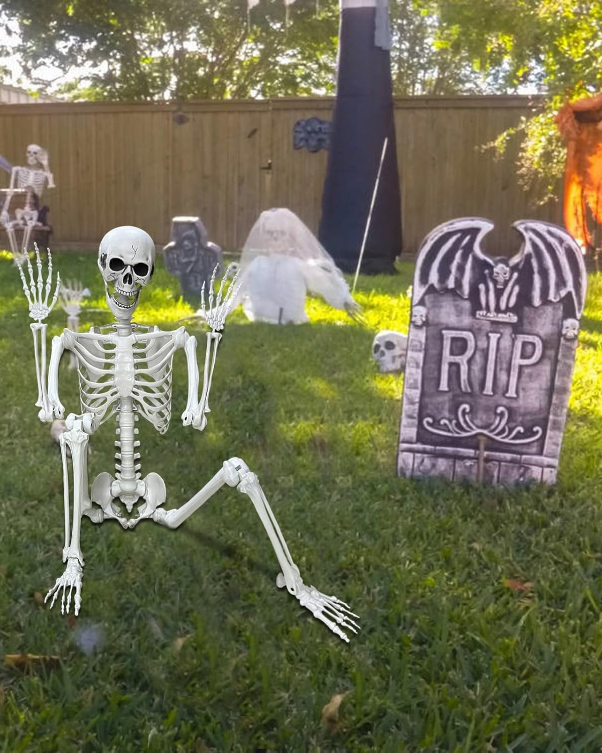 Dark, moody, and a little dramatic… just how Halloween should feel 🖤🦴 These skeleton finds bring all the luxury spooky vibes with statement pieces like the 12 foot skeleton plus high-end inspired decor from Pottery Barn, Birch Lane, and curated Etsy shops. Even the Amazon finds look designer this year. Think black accents, neutral palettes, and a clean aesthetic with a spooky twist. This is Halloween decor, but make it glam ✨

#darkglam #luxuryhalloween #halloweendecor #skeletondecor #12footskeleton #giantskeleton #potterybarnstyle #birchlanefinds #etsyhome #amazonhome #spookyvibes #halloweenaesthetic #ltkhome #ltkfall #ltkseasonal #elevateddecor #moodyhome #cozyspooky #designerinspo 

 #LTKSeasonal #LTKHome #LTKSaleAlert