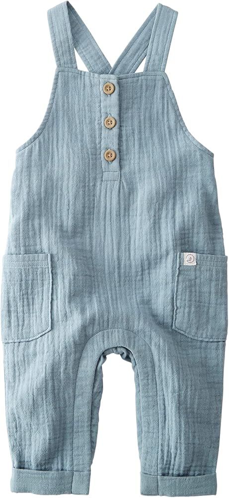 Little Planet by Carter's baby-girls Baby Organic Cotton Gauze Overall Jumpsuit | Amazon (US)