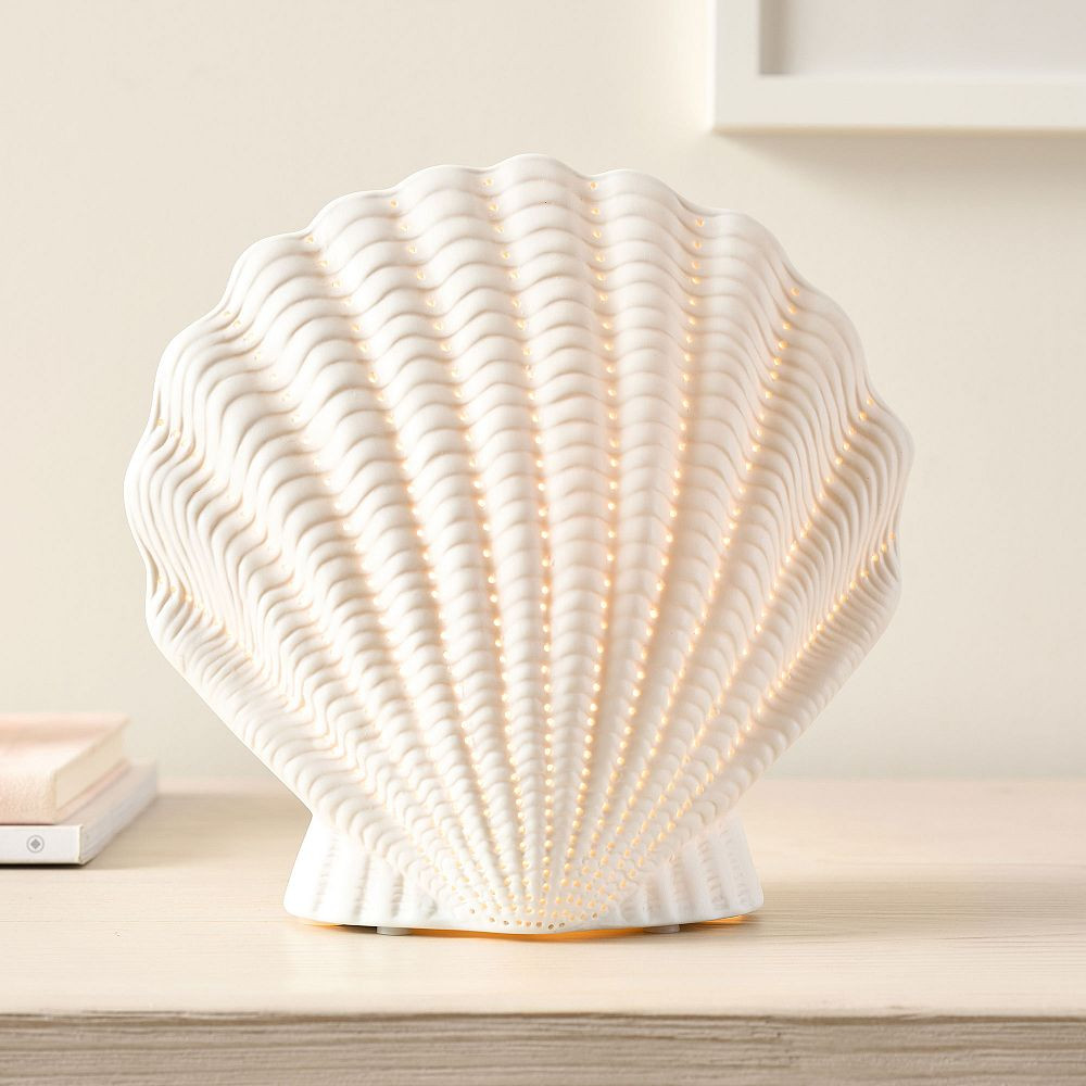Clamshell Table Lamp (9") | Pottery Barn Teen