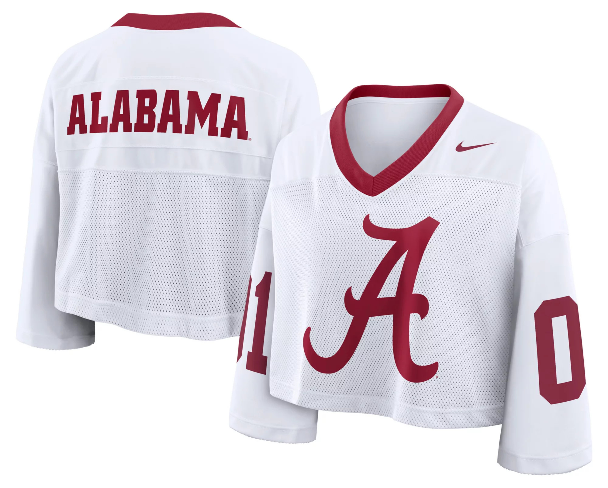 Nike Women's Alabama Crimson Tide White Fashion Football Jersey | DICK'S Sporting Goods