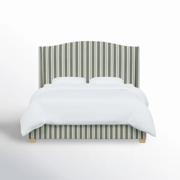 Hagerman Upholstered Wingback Bed | Wayfair North America