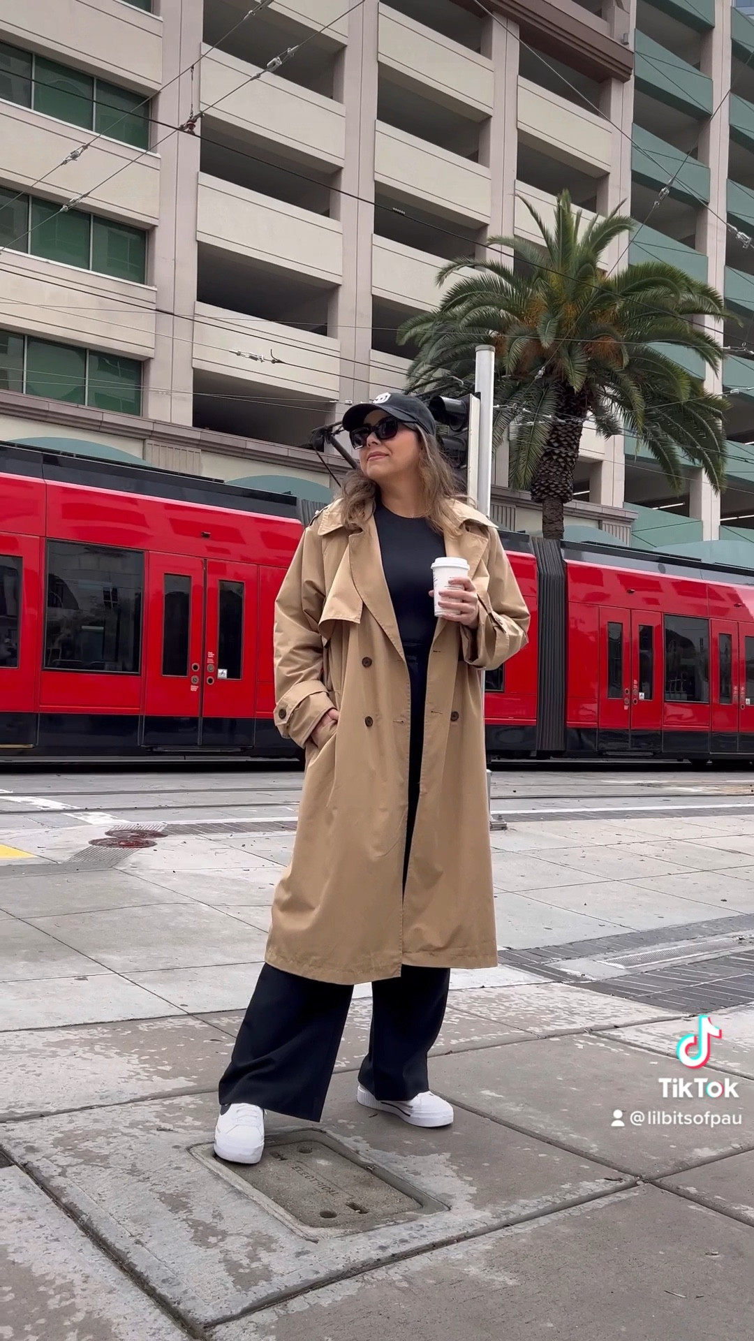 black wide leg trousers, Abercrombie favorites, crew neck bodysuit, baseball cap outfit

#LTKFind #LTKshoecrush #LTKstyletip