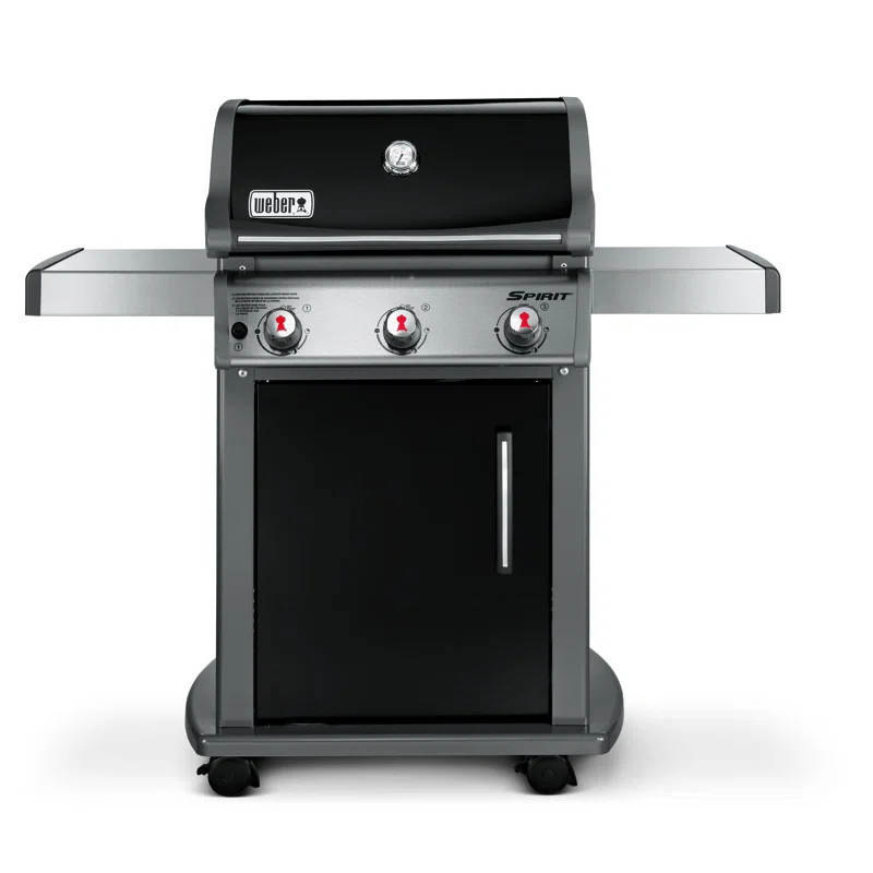 Spirit® Weber 3 - Burner Free Standing 32000 BTU Gas Grill | Wayfair North America