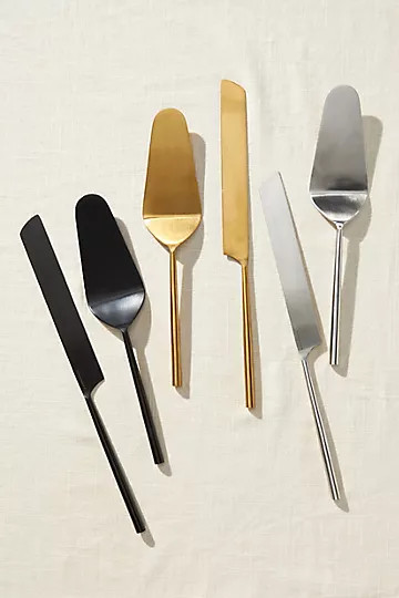 Streamlined Cake Serving Set | Anthropologie (US)