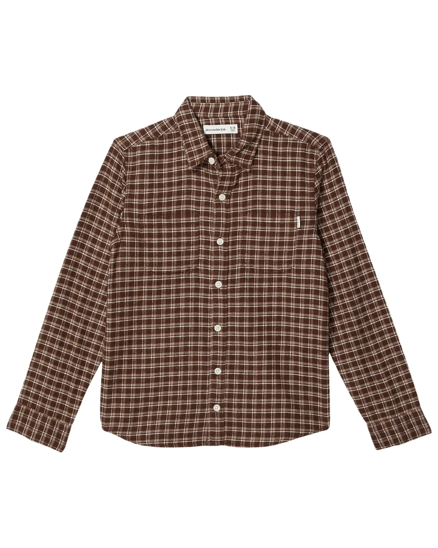abercrombie kids Long Sleeve Flannels (Little Kids/Big Kids) | Zappos