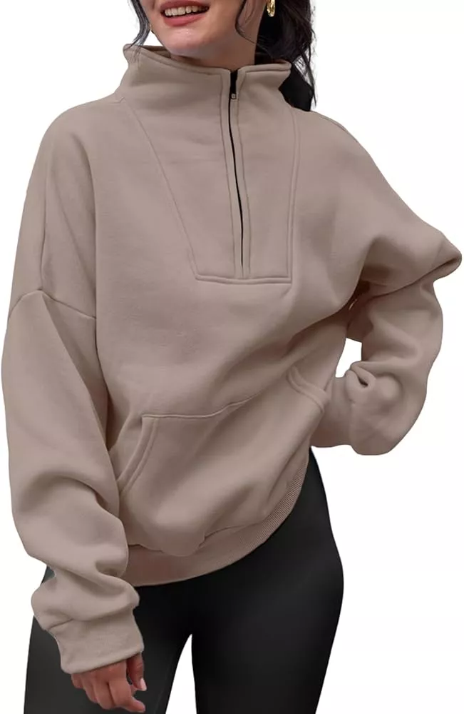  Hoodies for Women Oversized Half,Fall Items,Lighten