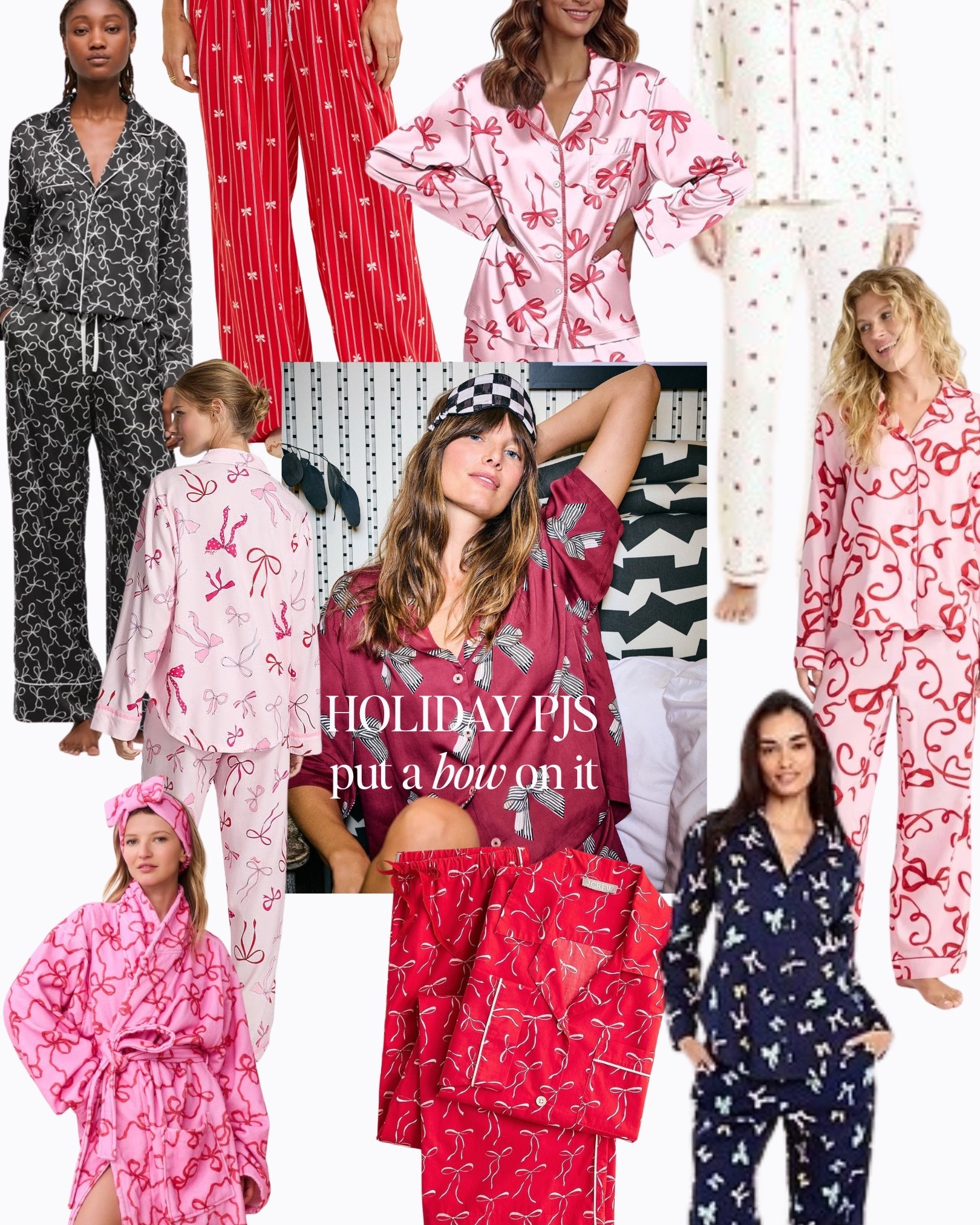Holiday PJs- ribbons and bow pajamas to gift and get

The cutest pjs this year for the holidays, high and low.

Some of the cutest prints are actually under $50! 

Holiday gift ideas, gifts for her, Christmas pjs, bows, red, pink, Christmas gift ideas, family pjs

#LTKGiftGuide #LTKHoliday #LTKOver40