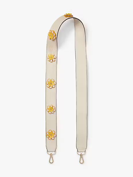 Kate Spade Make It Mine Flower Embellished Strap, Milk Glass | Kate Spade (US)
