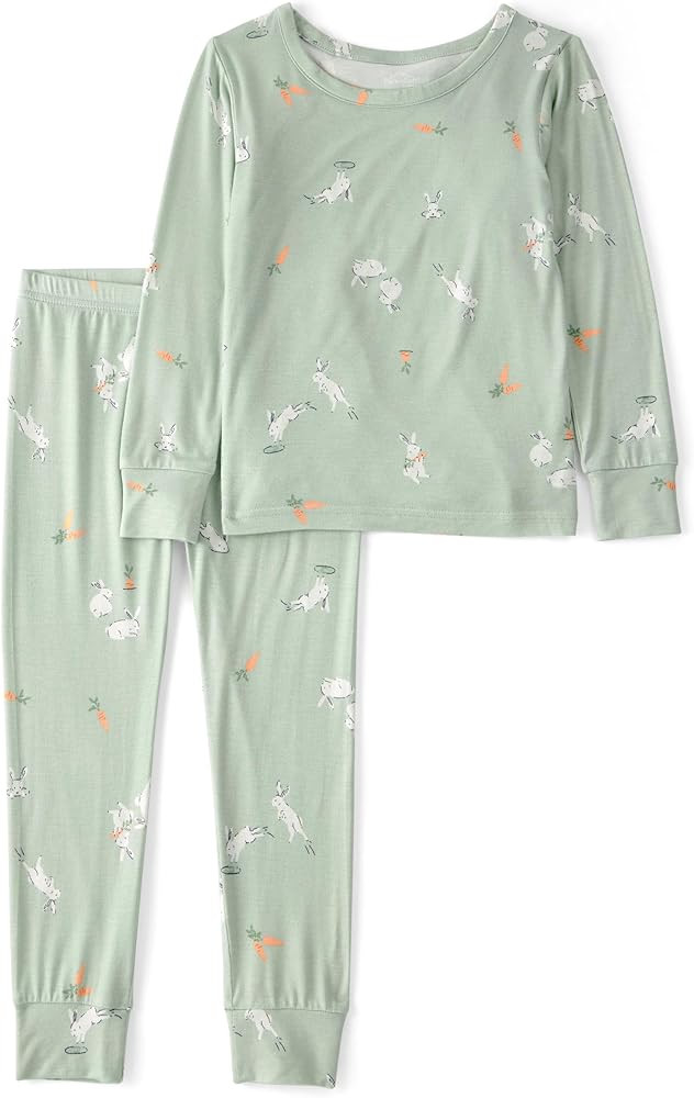 Carter's unisex-child Purelysoft Long-sleeve 2-piece Pajamas | Amazon (US)