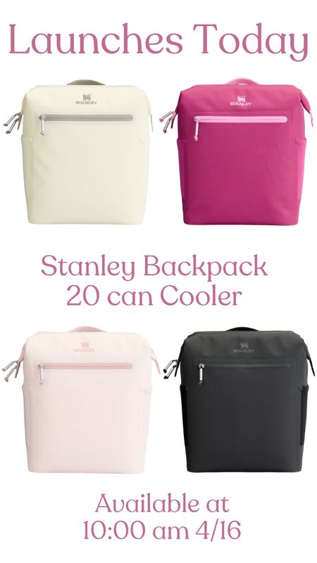 This new Stanley backpack cooler is so dang cute and functional! There is even a zipper pocket behind the shoulder straps where you can keep your phone or wallet! Perfect for busy days out with the family or traveling! This will likely sell out quickly! 

#LTKfamily #LTKActive #LTKitbag