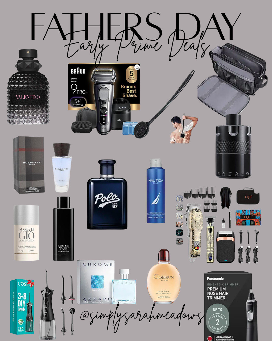Looking for the perfect Father's Day gift? Explore my top picks for Father's Day with Amazon's Early Prime Day deals! Perfect scents and grooming essentials. Check it out @simplysarahmeadows #FathersDay #AmazonFinds #GiftGuide #LTKBeauty #LTKSaleAlert #LTKForDads 

 