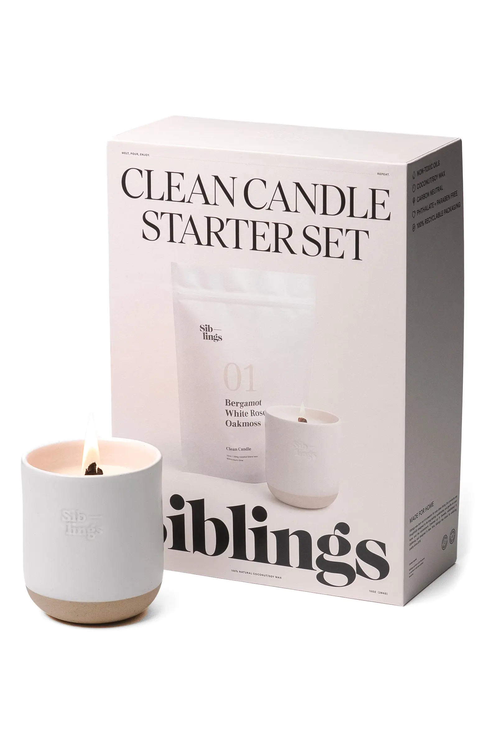 No. 1 Clean Candle Starter Set | Nordstrom