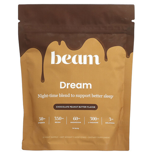 Beam, Dream, Chocolate Peanut Butter, 7.62 oz (216 g) | iHerb