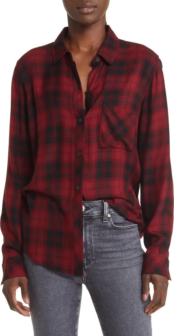 Hunter Plaid Button-Up Shirt | Nordstrom
