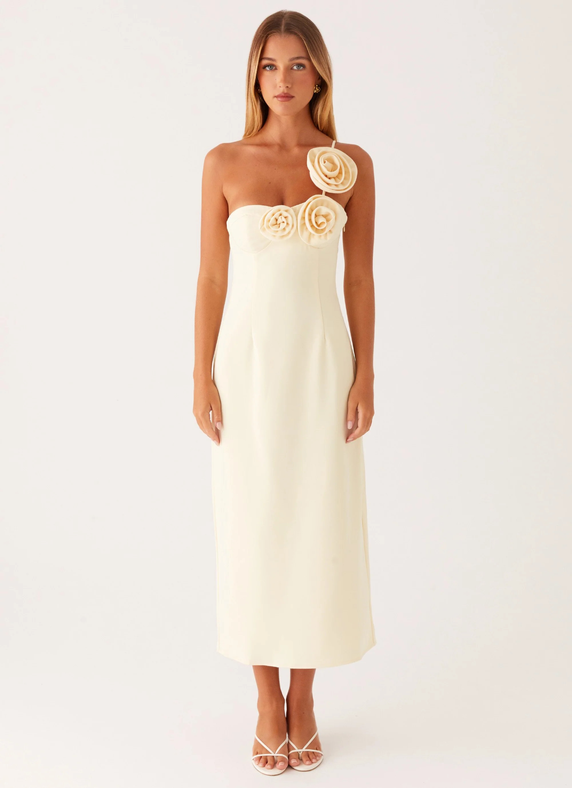 Sweetpea Midi Dress - Yellow | Peppermayo (Global)