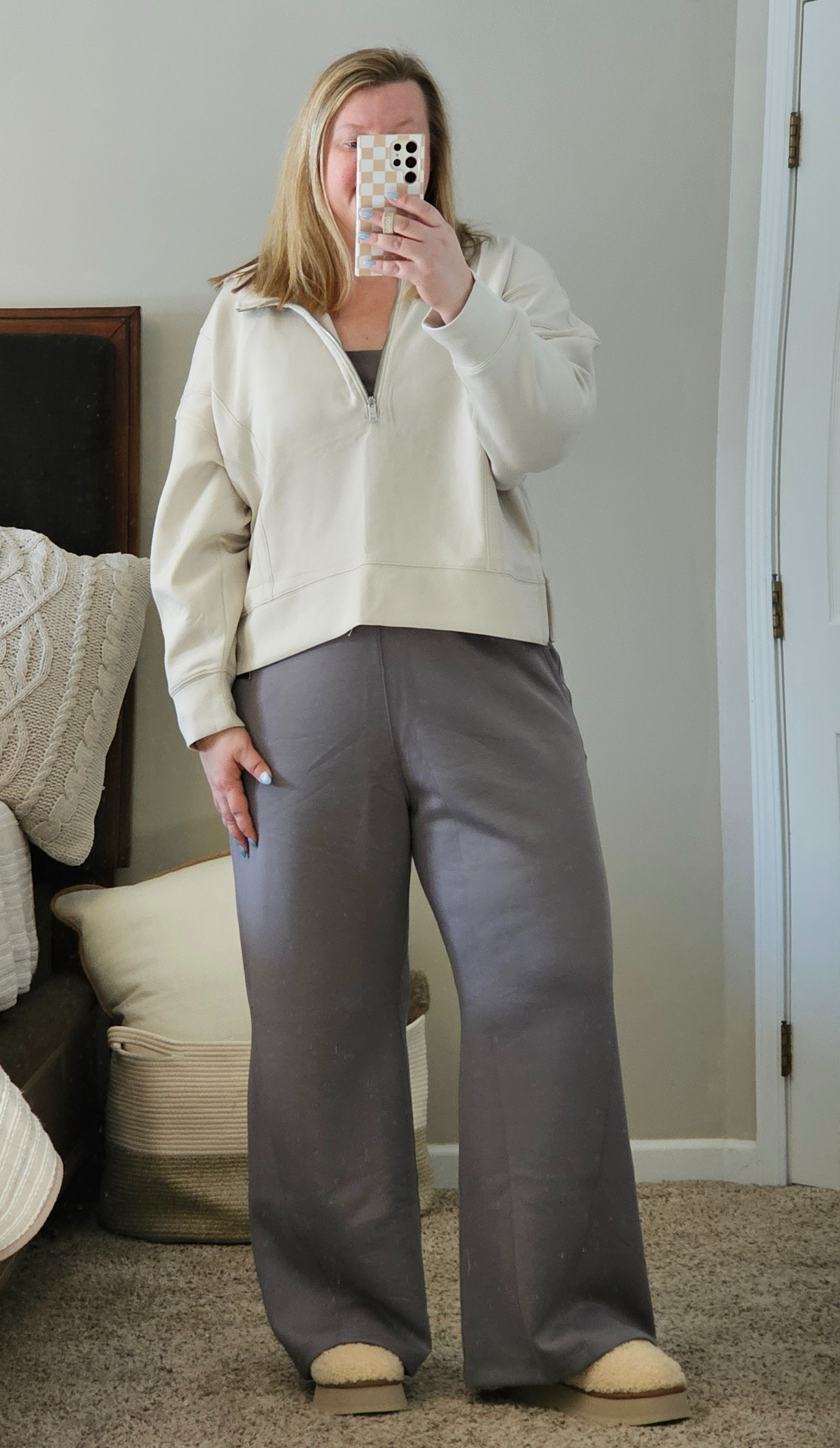 These YPB items are the perfect athleisure fabric.  They are great for travel, around the house, or put and about.  Wearing an XXL in the top foe length and an XL in the pants. 

#LTKtravel #LTKfindsunder100 #LTKmidsize