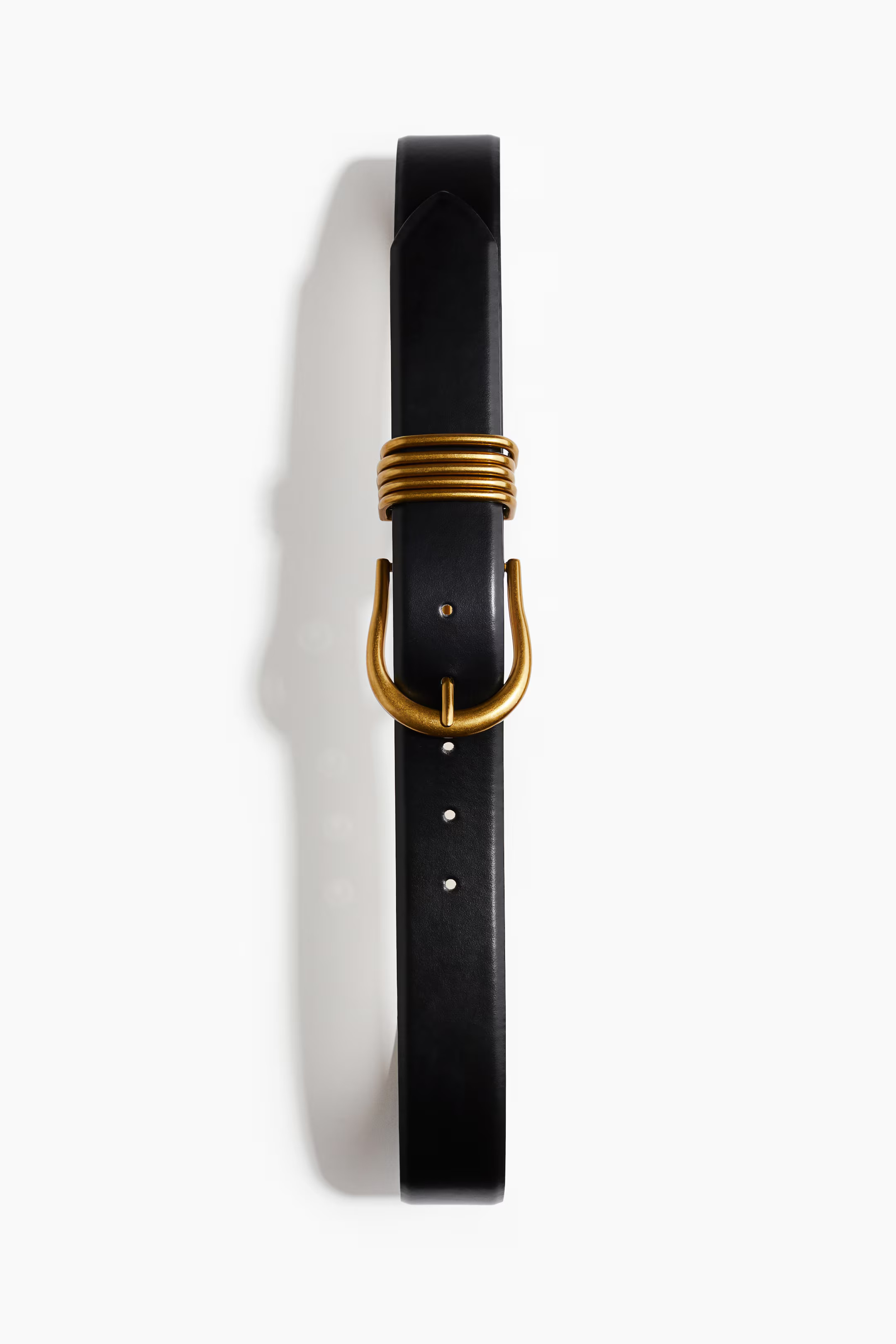 Coated Belt - Black - Ladies | H&M US | H&M (US + CA)