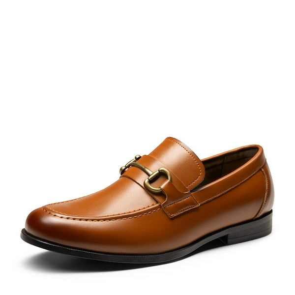 Men's Metallic Slip-On Dress Loafers | Bruno Marc