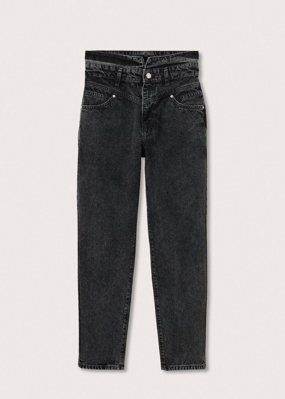 Mom high-waist jeans -  Women | Mango USA | MANGO (US)