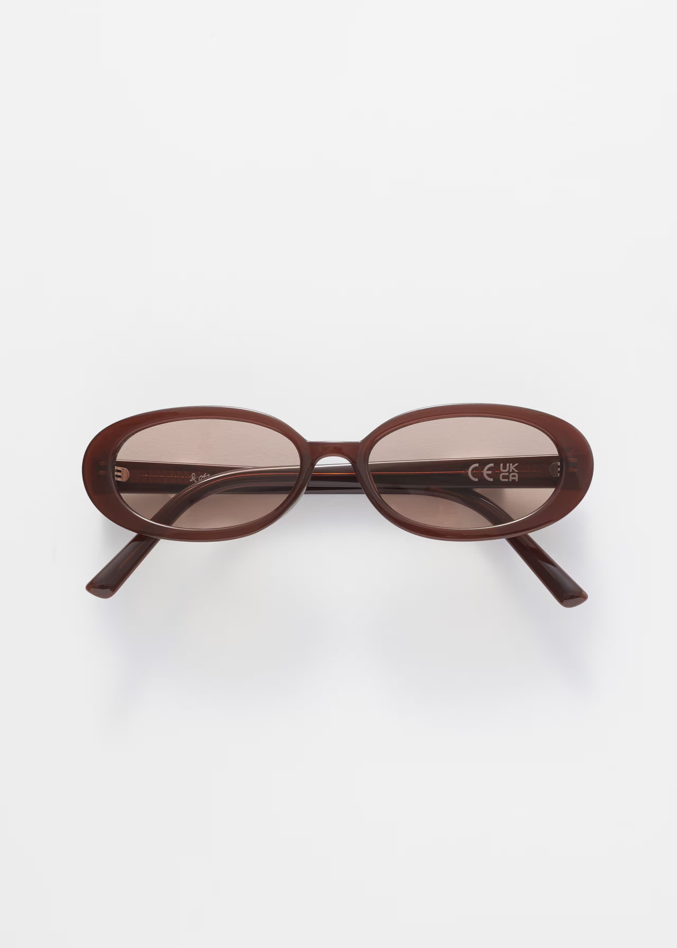 Slim Oval-Frame Sunglasses | & Other Stories UK