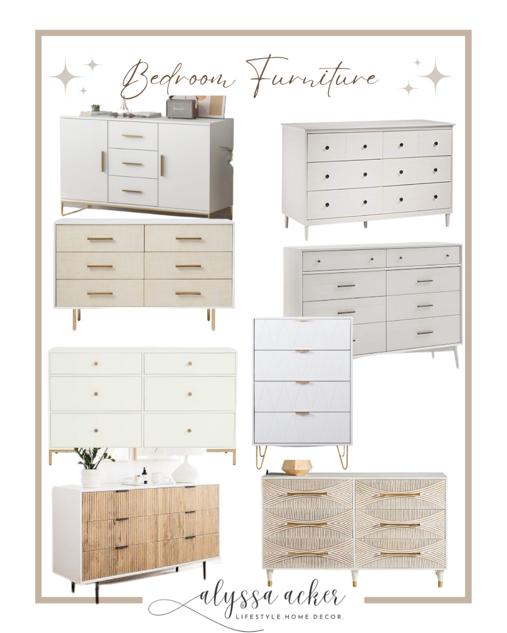 White dressers! 



#LTKhome #LTKbeauty #LTKstyletip