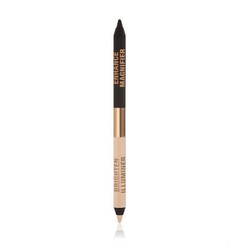 Charlotte Tilbury Super Nudes Eyeliner Duo - Nude/Brown | Long-Lasting Matte Gel Formula - Blendable, Intense Pigment, Easy-Glide, Dual-Ended Eye Pencil, 2-in-1 eyeliner | Amazon (US)