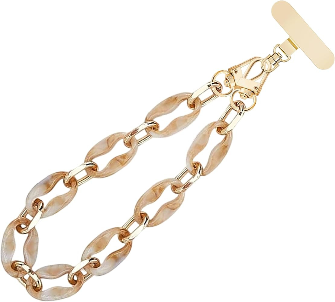 Phone Wrist Strap - Anti-Theft Hands-Free Acrylic Phone Strap, Compatible with Most Cell Phones, ... | Amazon (US)