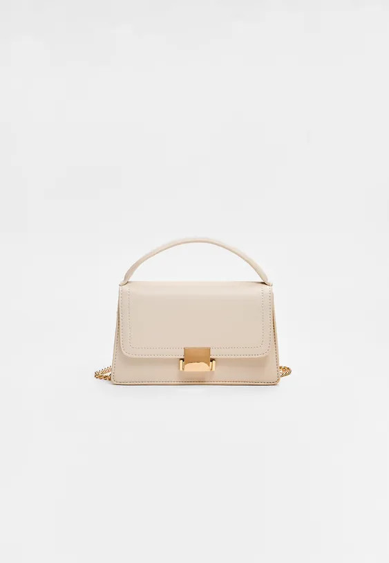 Double-handle crossbody bag - Women's Bags | Stradivarius United Kingdom | Stradivarius (UK)