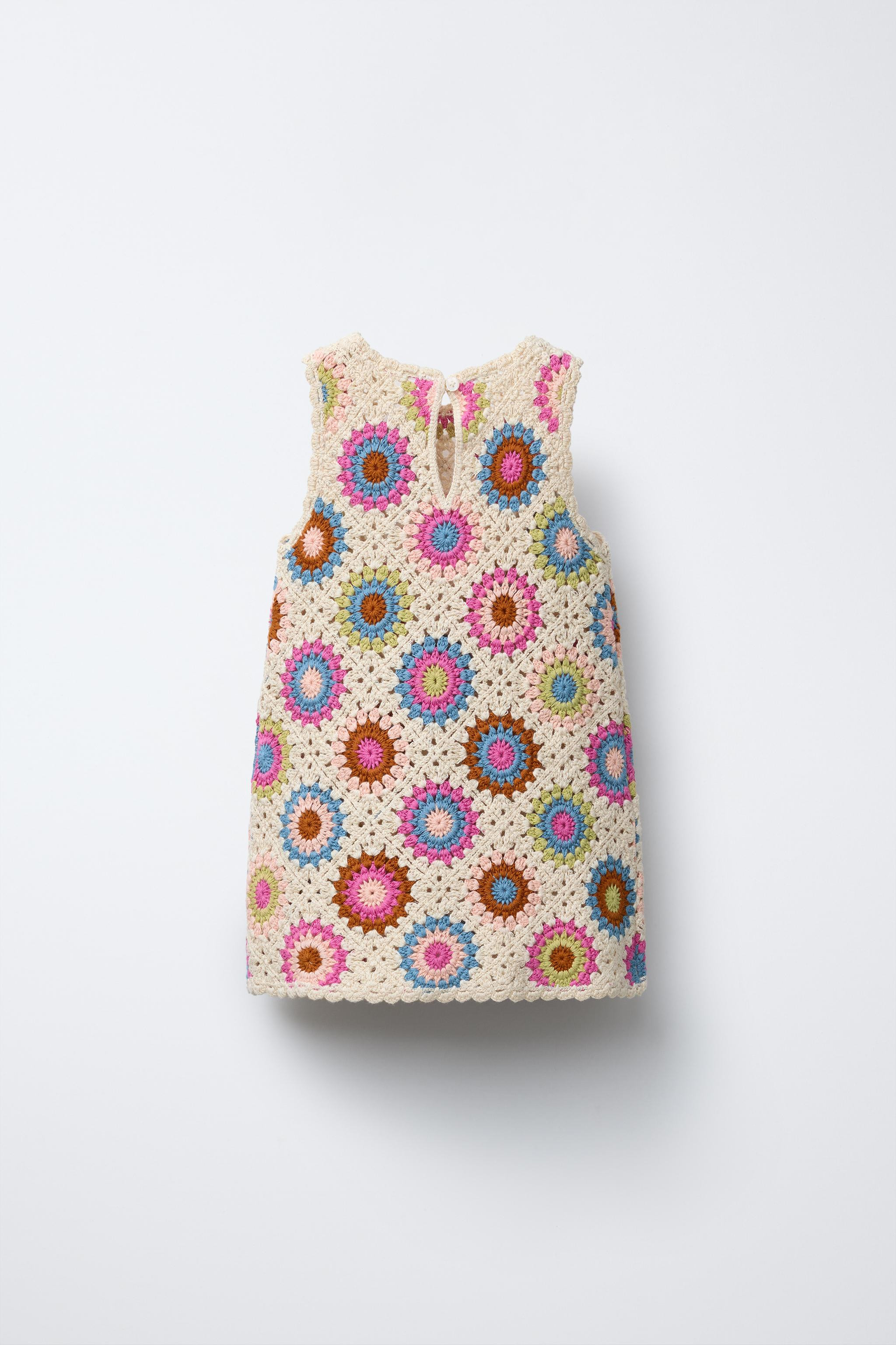 CROCHET KNIT DRESS | Zara US