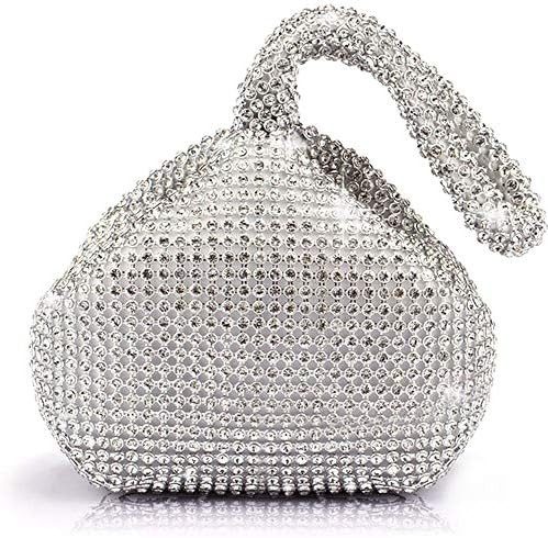 JIAN YA NA Fashion Women Bridesmaid Lady Girl Bride Evening Clutch Bag for Prom Cocktail Party We... | Amazon (US)