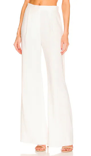 X REVOLVE Harris Trouser in Ivory | Revolve Clothing (Global)