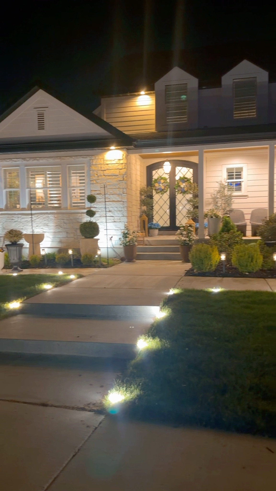 I had no idea how much lighting was affecting the whole look of my home… but this completely changed my curb appeal. 

What I love most is that it’s not just pretty it’s actually smart. You can control everything right from the app, change the color, adjust the brightness, and even set presets for holidays 🎄🎃🇺🇸

Such an easy upgrade that makes a HUGE difference.


#LTKHome #LTKSeasonal #LTKSaleAlert