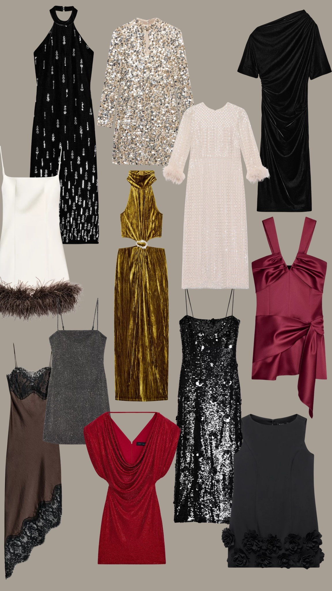 Party Season Dresses ✨🪩

New Year’s Eve outfit / Christmas Day / Christmas party dress / sequins / high street fashion / Zara new 

#LTKpartywear #LTKfestive