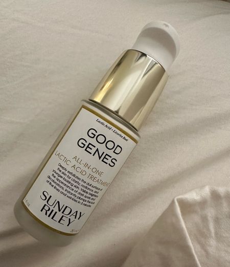 one of my all time favorite skincare products - good genes by sunday riley 

#LTKunder100 #LTKbeauty