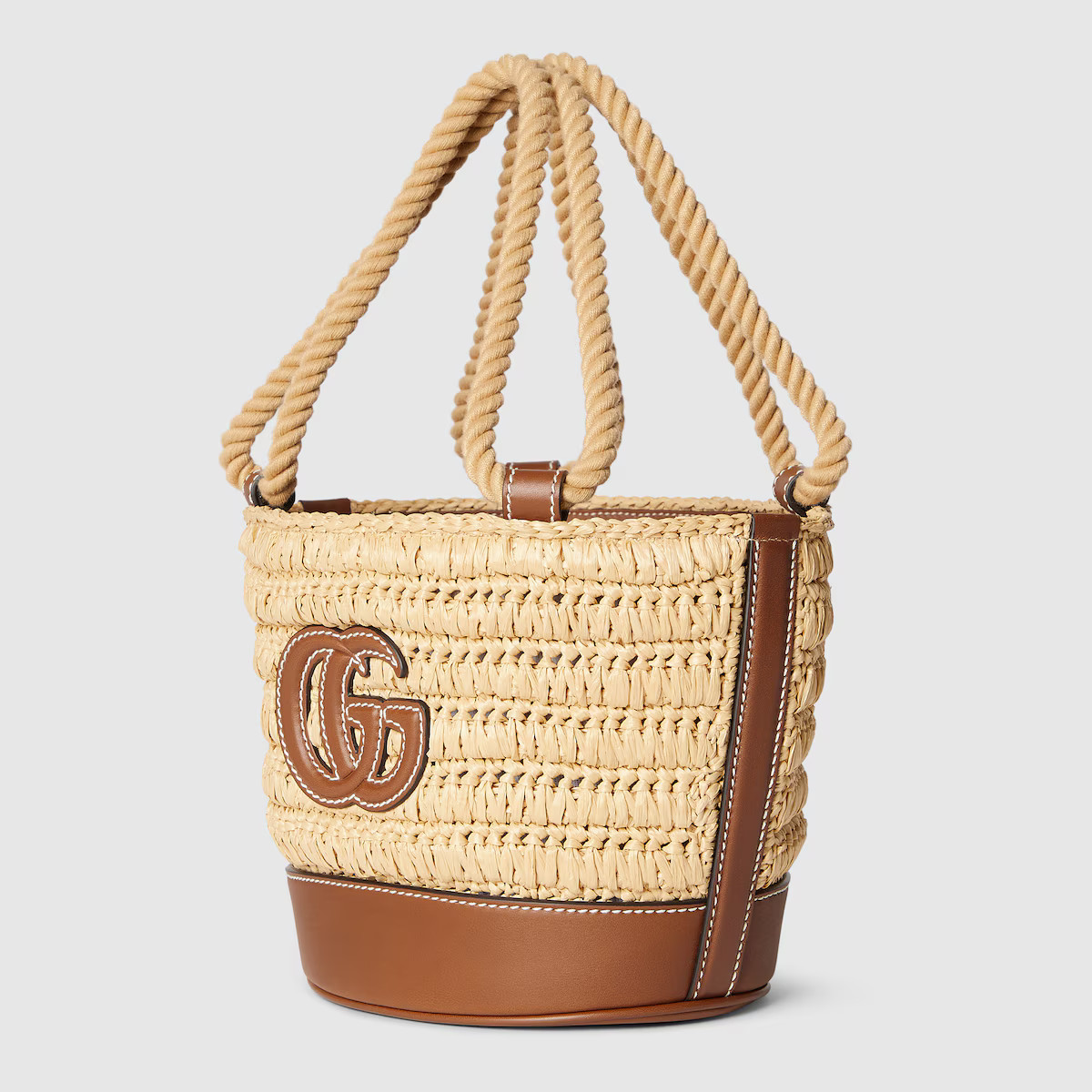 Gucci - Woven mini bucket bag | Gucci (US)