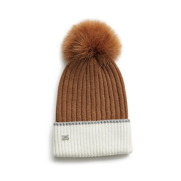 Soia & Kyo Ciel Pom Hat - Camel | Indigo (CA)