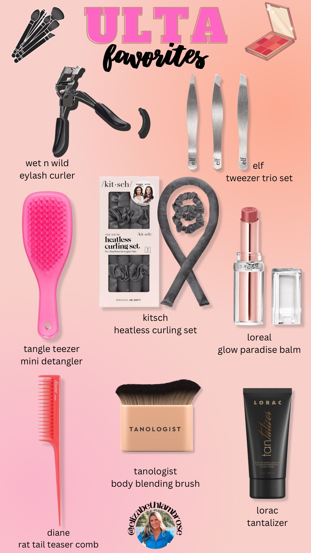 my tried and true ulta favorites!!
i use most of these every day!! 

#LTKGiftGuide #LTKBeauty #LTKCyberWeek