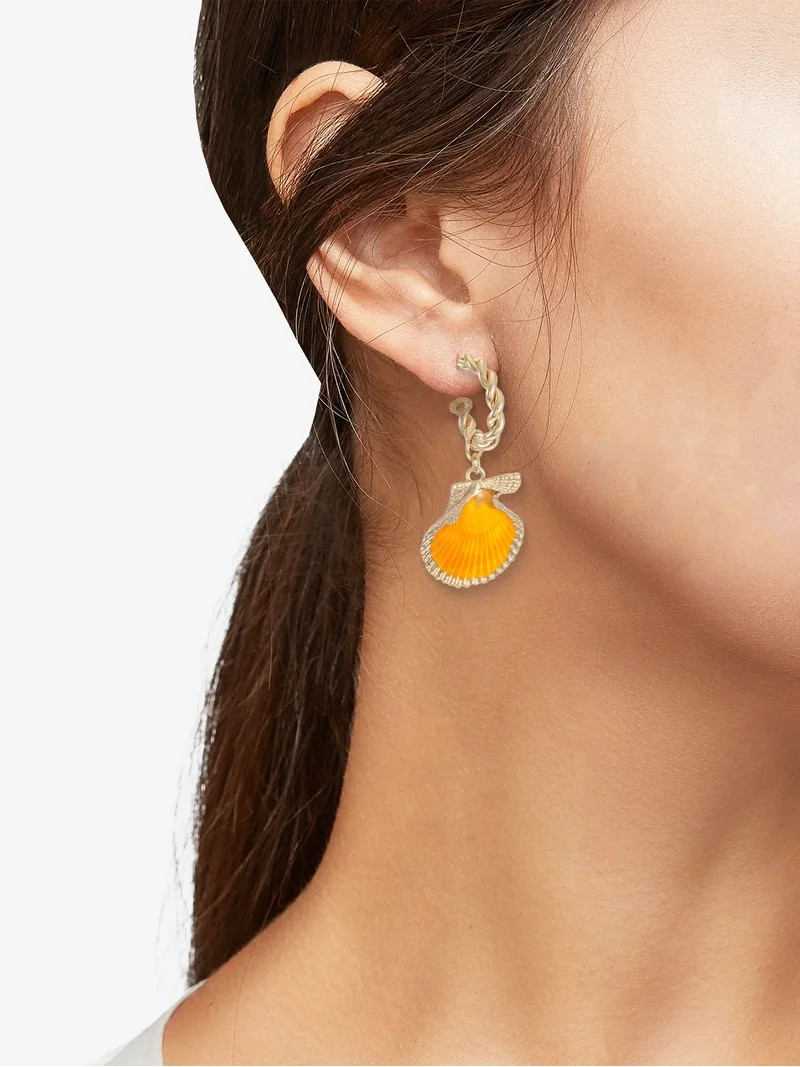 Time and Tru Seashell Earring Set, 3 Pars | Walmart (US)