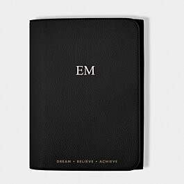 Personal Organiser 'Dream Believe Achieve' in Black | Katie Loxton Ltd. (UK)