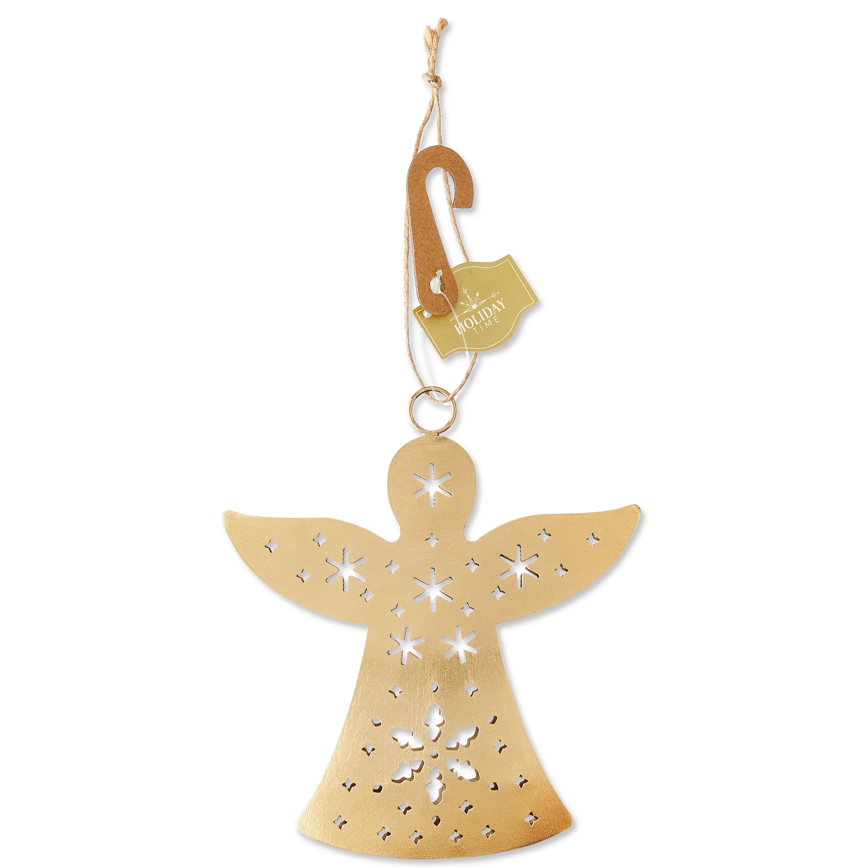 Gold Angel Christmas Ornament, 5", by Holiday Time | Walmart (US)