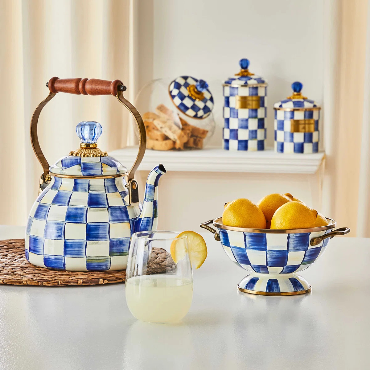 Royal Check Canister | Wayfair North America
