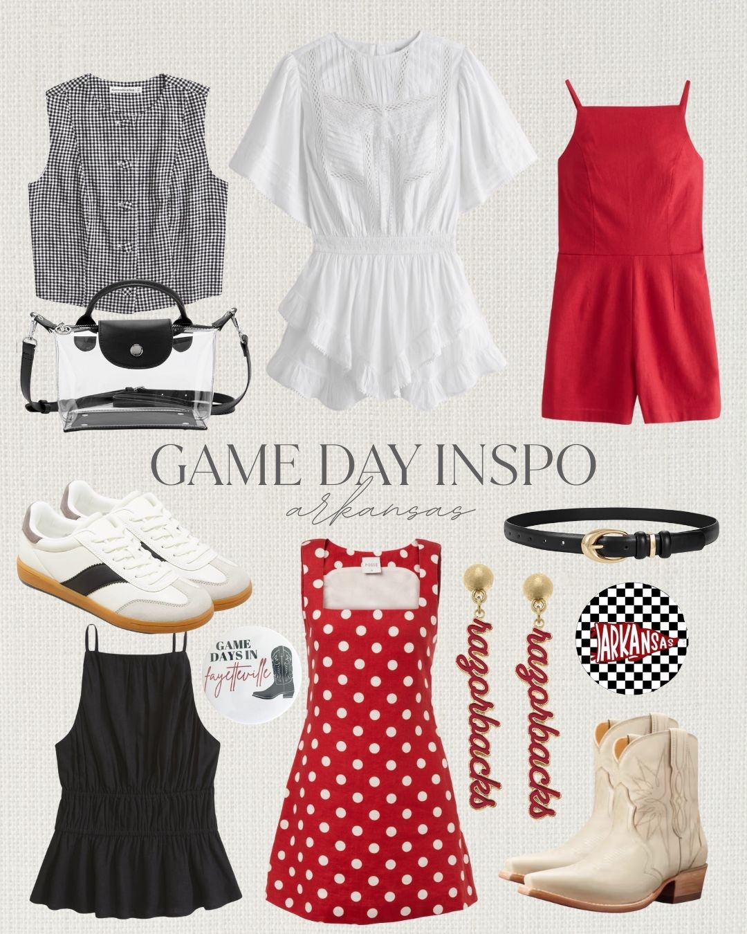 Your next game day outfit inspo 💕

Loverly Grey, Arkansas game day outfit ideas, razorbacks game day outfit inspo

#LTKSeasonal #LTKautumn #LTKStyleTip
