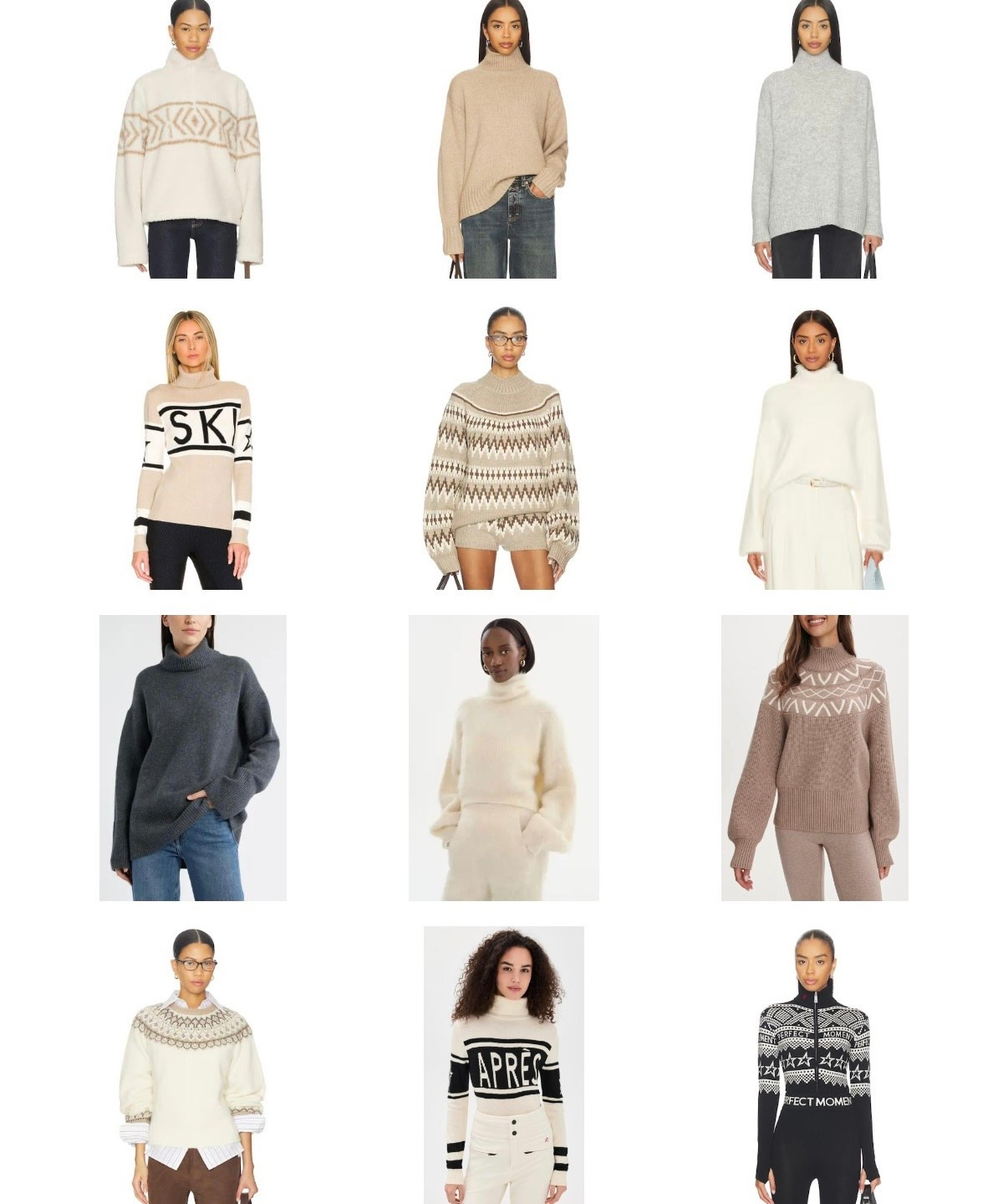 Winter sweaters, turtlenecks, Aspen outfit, St Moritz outfit, ski season. 

#LTKTravel #LTKActive #LTKSeasonal