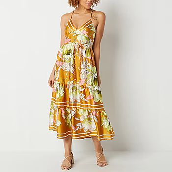 Ryegrass Sleeveless Floral Maxi Dress | JCPenney