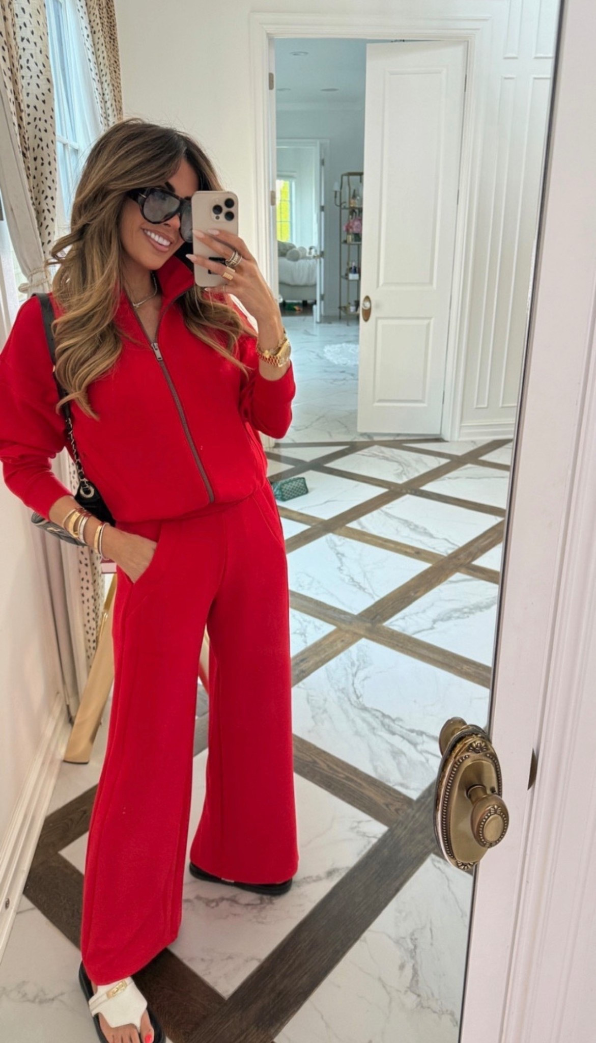 I love a good @Spanx  red set!! I am wearing a size small in everything! Get 20% off site-wide when you use code “LTKSPANX" Sale ends 9/26!! 

SPANX, Travel outfits, Fall sets, Fall travel outfits, Red matching set, Comfy sets, Emily Gemma

#LTKmomlife #LTKTravel #LTKSeasonal
