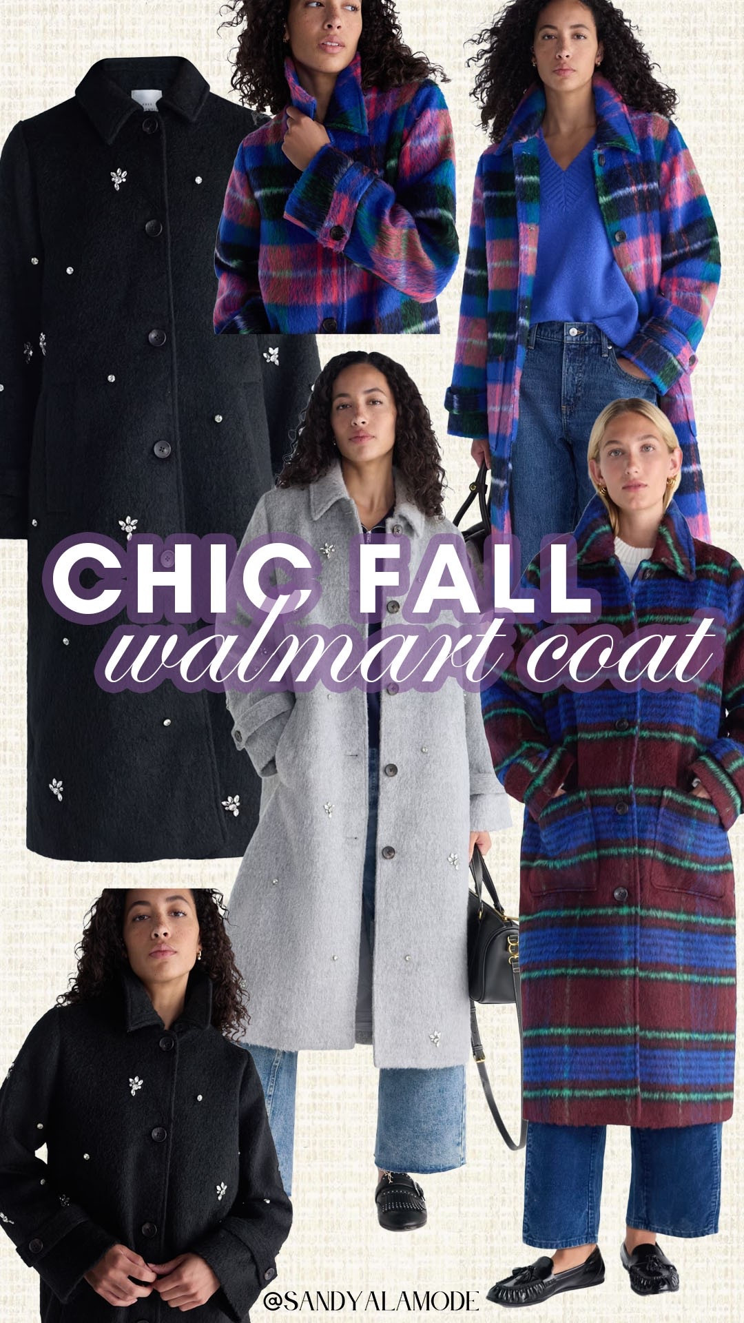 Walmart chic fall coat