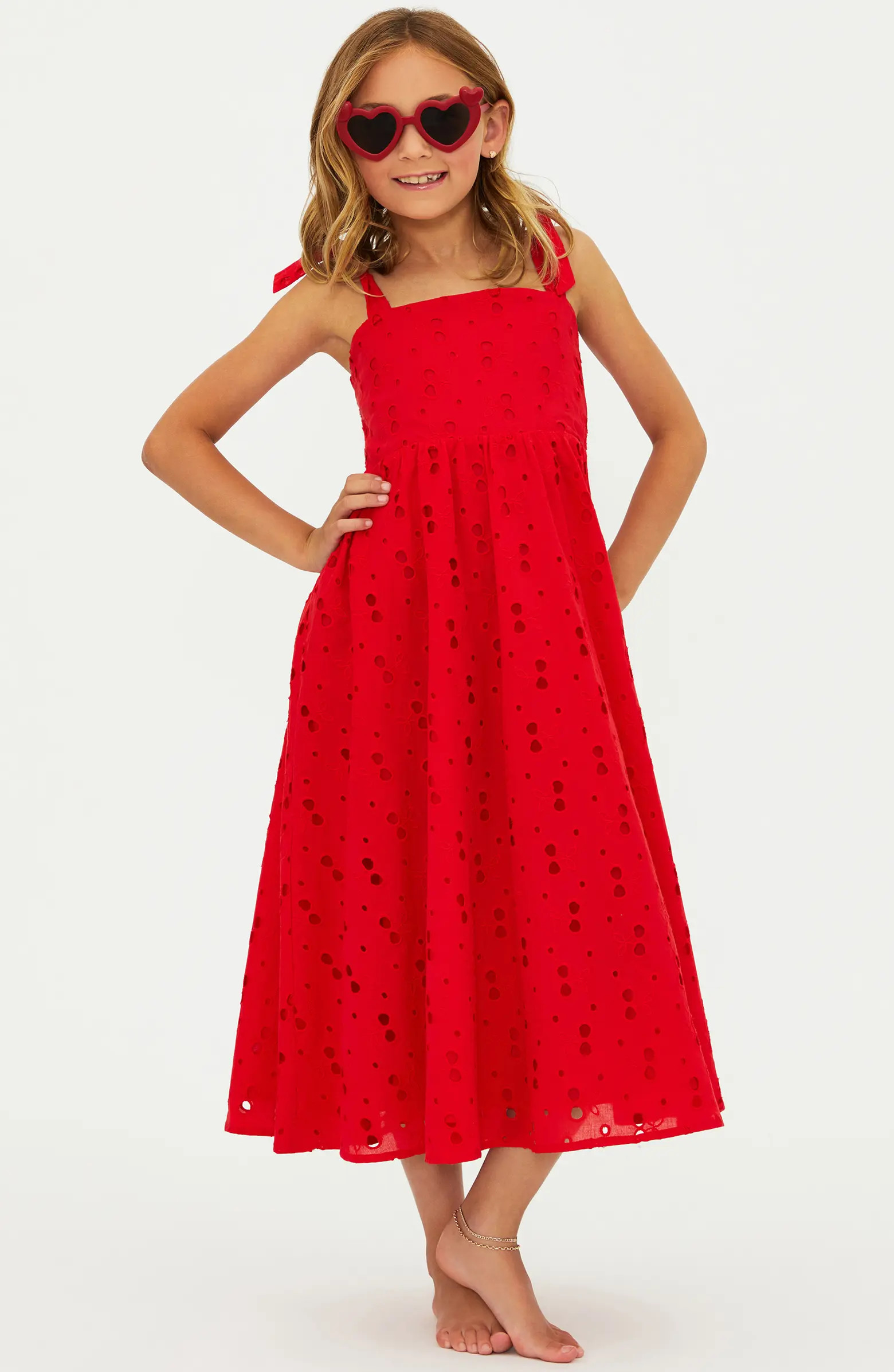 Kids' Little Cotton Eyelet Sundress | Nordstrom