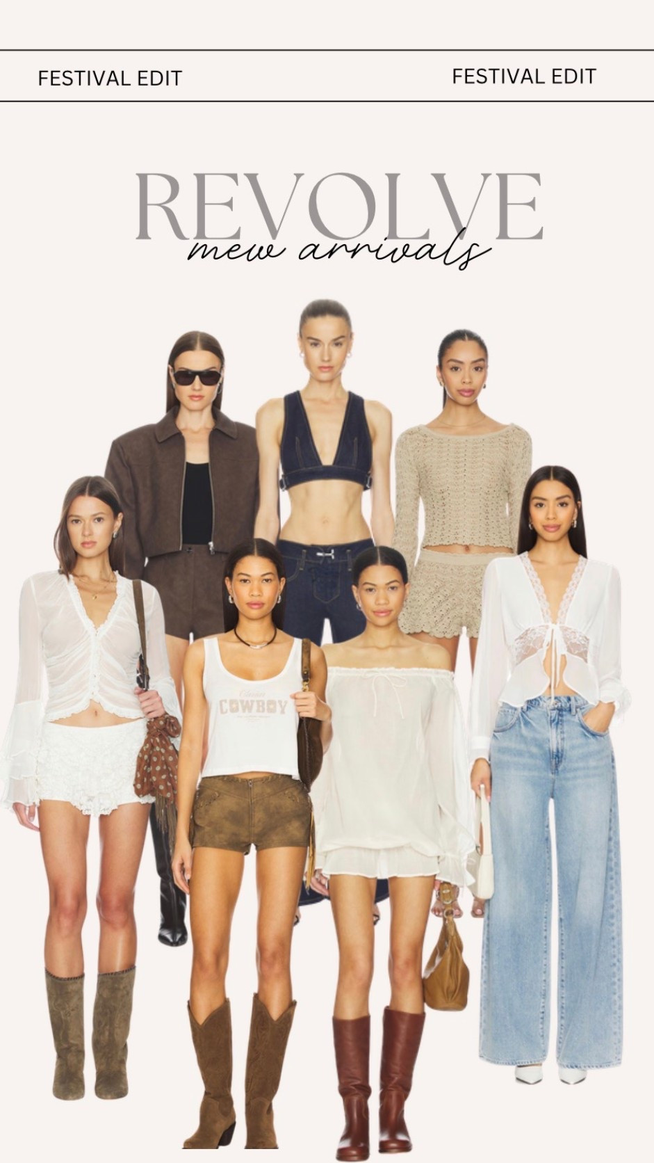 Revolve festival edit new arrivals! 

#revolve #revolveclothing #revolvefestivaledit #revolvestyle #revolveoutfits #cochellaoutfits #cochellastyle #styletip #outfits #festivalstyle #festivaloutfits #werkendstyle #outfitsunder100 #styling #whiteoutfits #brownoutfits #denimstyle #denimoutfits 

#LTKSeasonal #LTKFestival #LTKSaleAlert