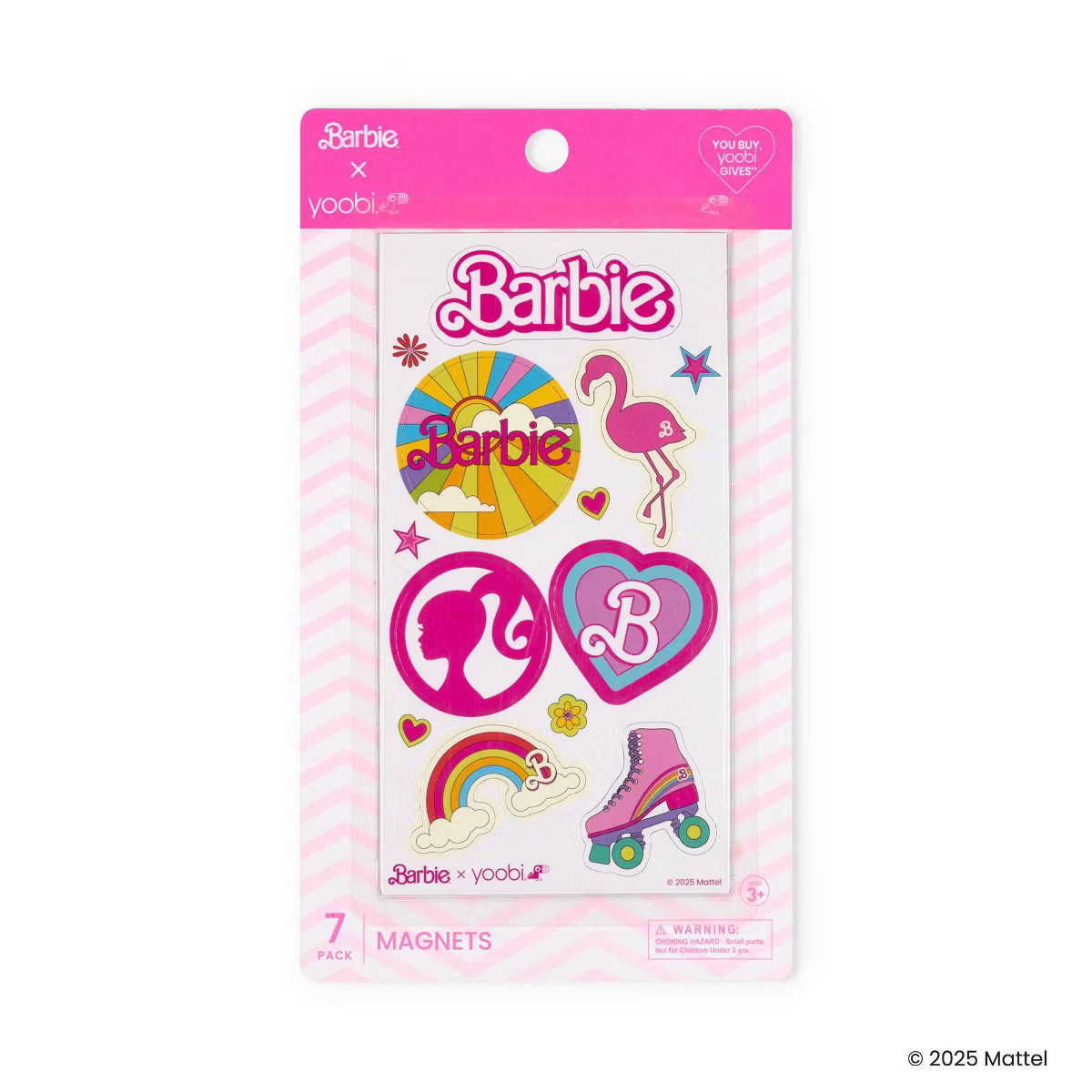 Yoobi Barbie 7pk Magnets | Target